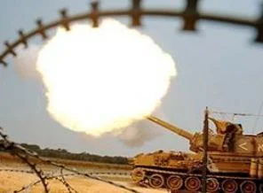 İsrail işgal güçleri yine Gazze'ye saldırdı