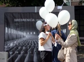 İstanbullular Srebrenitsa için yürüdü