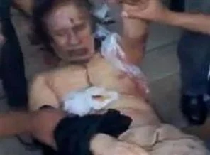 Kaddafi'nin yeni görüntüsü çıktı (Video)