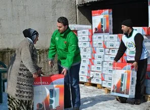 Kazakistan''dan Tacikistan''a gıda yardımı