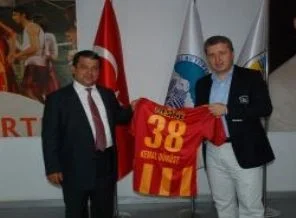 KKTC Bakanı Dürüst Kayseri'yi gezdi