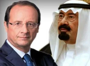 Kral Abdullah, Hollande ile bir araya geldi