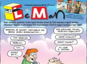 Leman'dan 'engelli komşu' kapağı