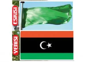 Libya, Londra'ya yeni bayrağı ile gidiyor
