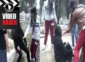 Liseli kızların mezarlıkta işkence dehşeti