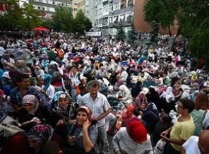 Oruç baba'da ilk iftar