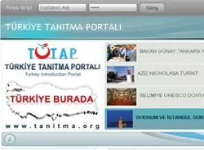 Turizm adına her şey bu portalda