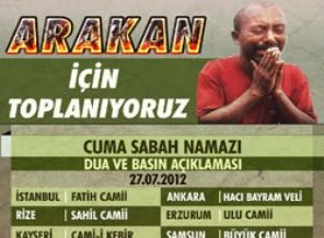 Türkiye, Arakan için toplanıyor