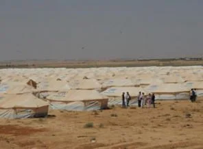 Ürdün'de Suriyeli mültecilere ilk kamp açıldı