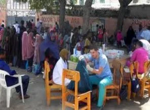 Yeryüzü Doktorları Somalililerin yaralarını sardı