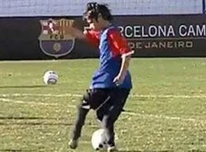 11 yaşındaki mucize çocuk Barcelona'da!