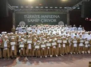 150 hafız ve 150 hoca için icazet töreni