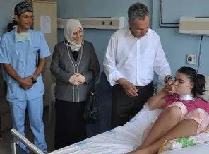 Arınç'tan Buzyürük'e ziyaret