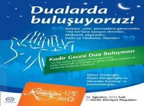 Esenler'de bir ilk: "100 bin dua, 10 bin hatim'