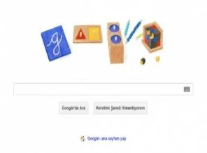Google'dan, Montessor'a doodle!