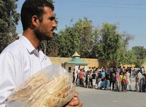 Halep'te açlık kuyruğu