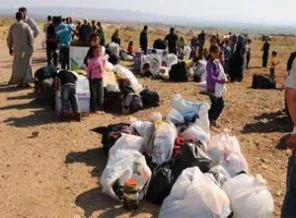 Halep'ten Türkiye'ye mülteci akını