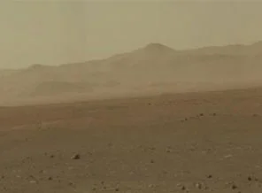 Mars'a inen araçtan ilk renkli fotoğraf