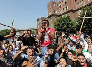 Mısır'da Kıptiler'den protesto gösterisi