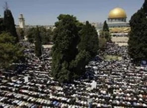 Ramazan'ın son cuması için Kudüs'te hareketlilik