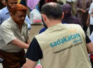 Sadakataşı'nın Arakan'daki faaliyetleri