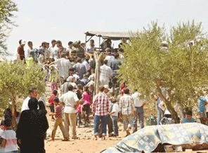 Tel ardında biçare bekleyiş