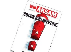 Yazarsız gazete Akşam'daki ilginç durum!