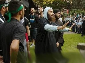 ABD'li Müslümanlar'dan protesto gösterisi
