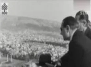 Adnan Menderes'in Yunanistan gezisi görüntüleri