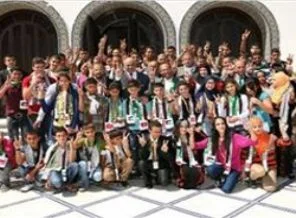 Filistinli esir çocukları Tunus Cumhurbaşkanı'yla görüştü
