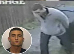 Kurbanını taşırken yakalandı