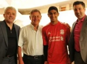 Liverpool'a imza atan genç Türk!
