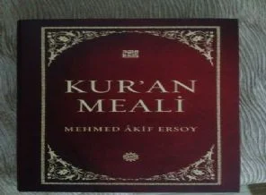 Mehmet Akif'in Kur'an meali günyüzünde