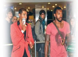 Quaresma'yı görünce mekanı terk etti