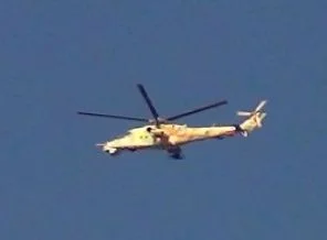 Şam yakınlarında helikopter düştü