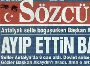 Sözcü'yü çıldırtan görüntü !
