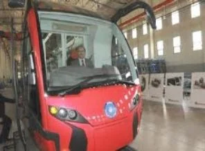 Türkiye'nin ilk tramvayı Almanya'da görücüye çıktı