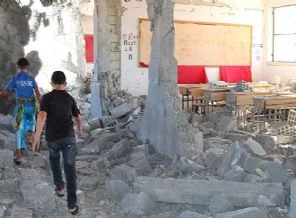 Türkiye-Suriye sınırında bombalanan köyler