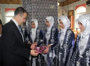 Ağrı'da 25 öğrenci hafızlık icazeti aldı