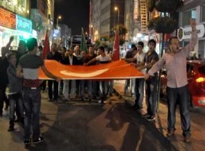 Bursa'da olaylı gece
