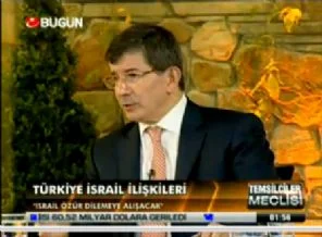 Davutoğlu: İsrail özür dilemeye alışacak