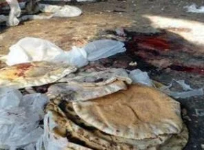 Esed güçleri Halep'te fırın bombaladı! (video)