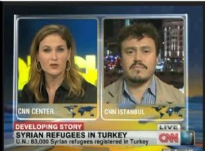 İHH, Suriye'yi CNN International'da anlattı