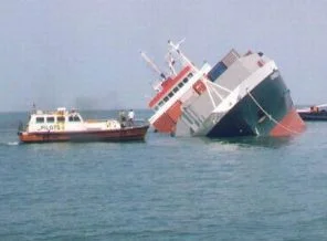İran gemisi, Hazar Denizi'nde kaza yaptı