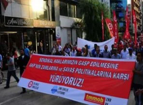İzmir'de zam protestosu