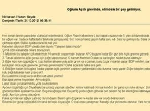 Oğlu ölüm orucunda olan babaya destek yağıyor