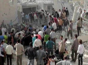 Suriye'de uçakları bomba yağdırdı