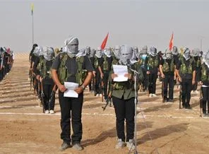 Süriye Kürtlerinden özel askeri birlik!