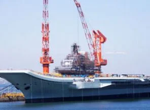 Varyag 'Liaoning' adı ile ilk kez suya açıldı