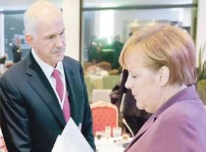 Yunanistan'da Merkel alarmı